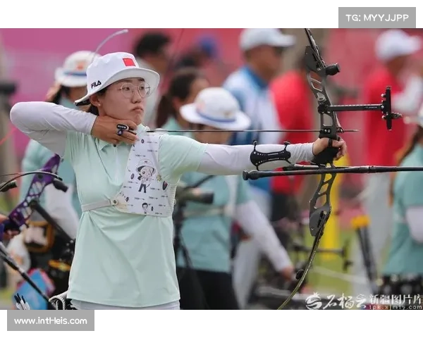 世界射箭锦标赛现场，大风天气影响发挥
